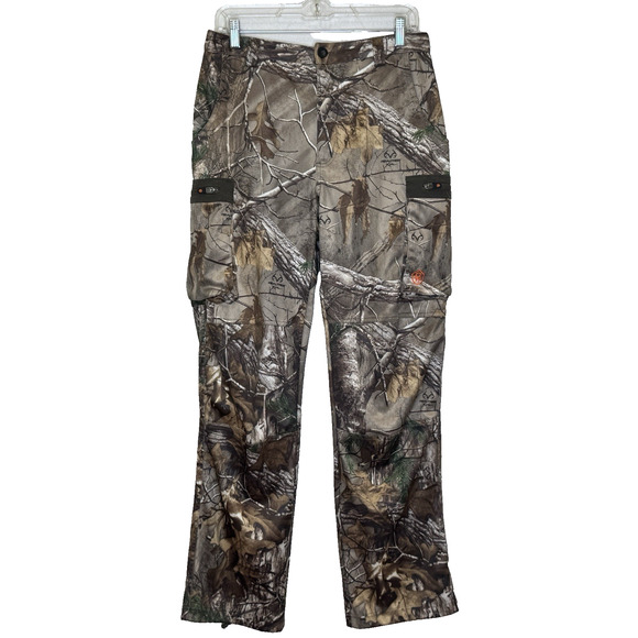 Game Winner Camo Hunting Pants Men’s Large 36–38 Realtree Xtra Cargo Pockets - Picture 1 of 12